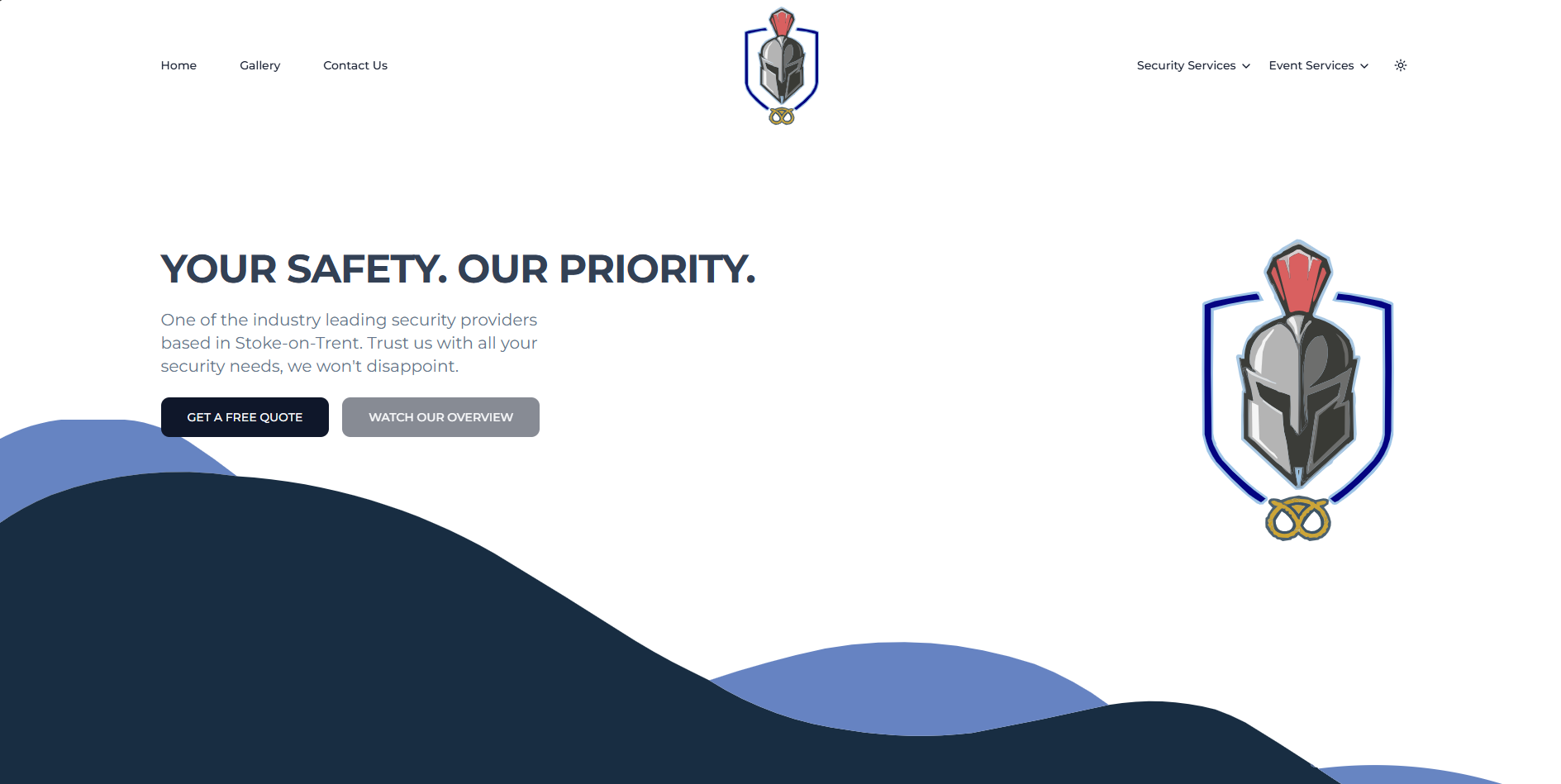 Sentinel Security Services Website Image